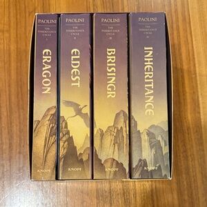 Paolini The Inheritance Cycle Boxed Set - Brown